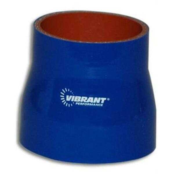 Vibrant 4 Ply Reinforced Silicone Sleeve Connector, Blue V32-2773B